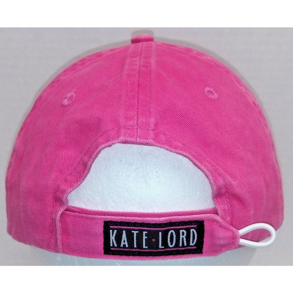 Impact Golf Academy Kate Lord Baseball Cap Hat Women's Pink Hook And Loop Adjust - Picture 4 of 9